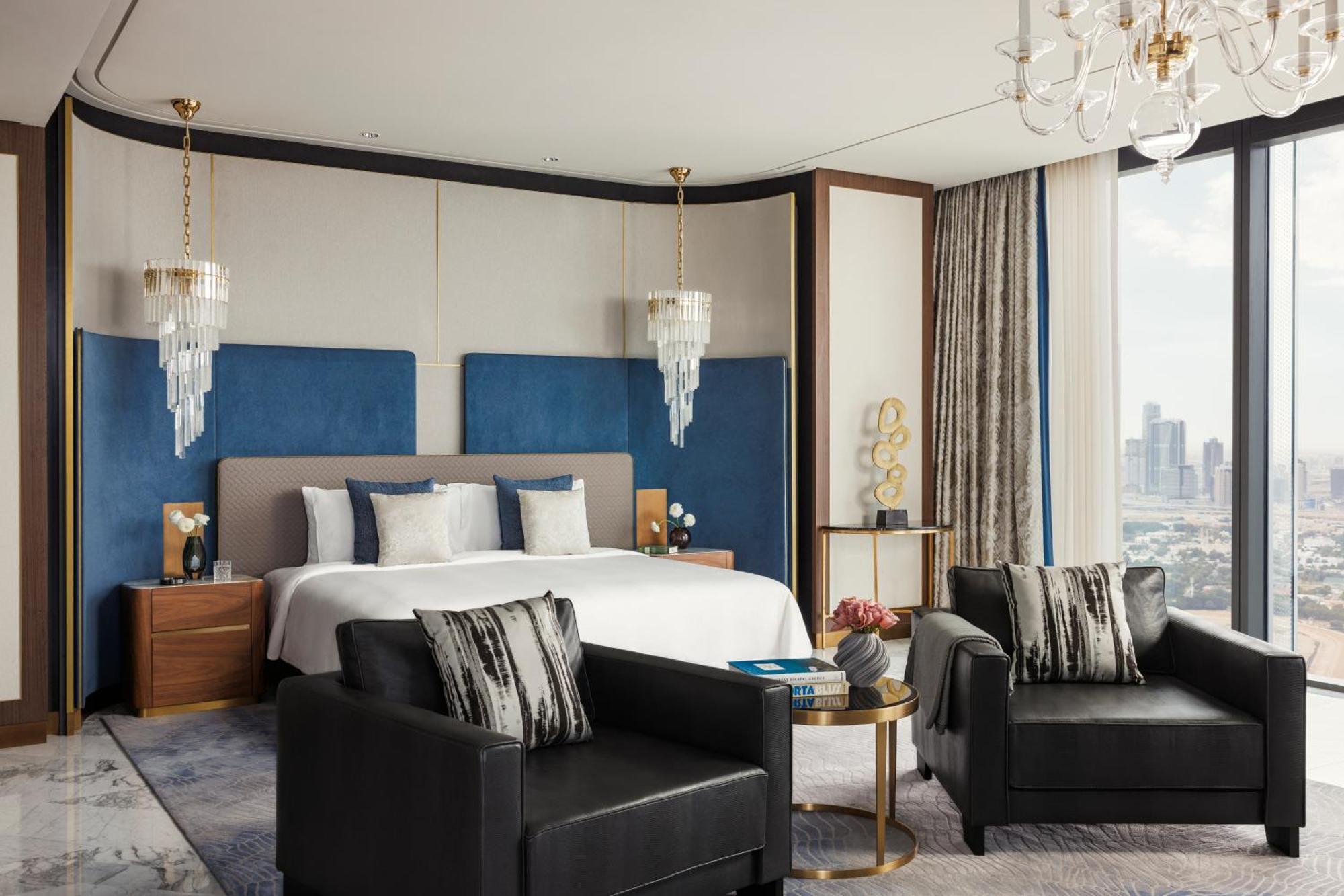 מלון דובאי One&Only One Za'Abeel מראה חיצוני תמונה A bedroom at The St. Regis Mumbai